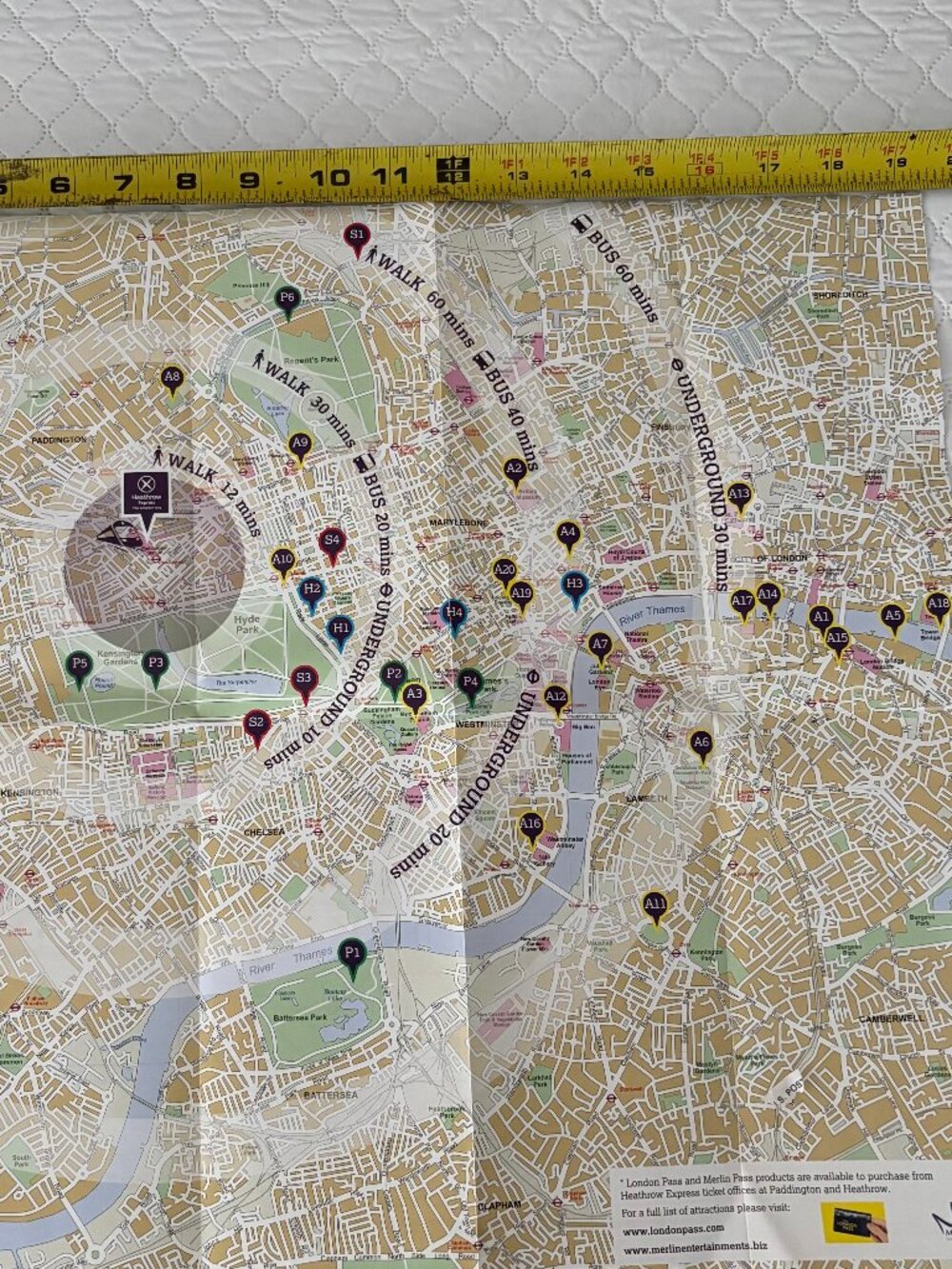 Map of the City of London, England Great Britain, United Kingdom